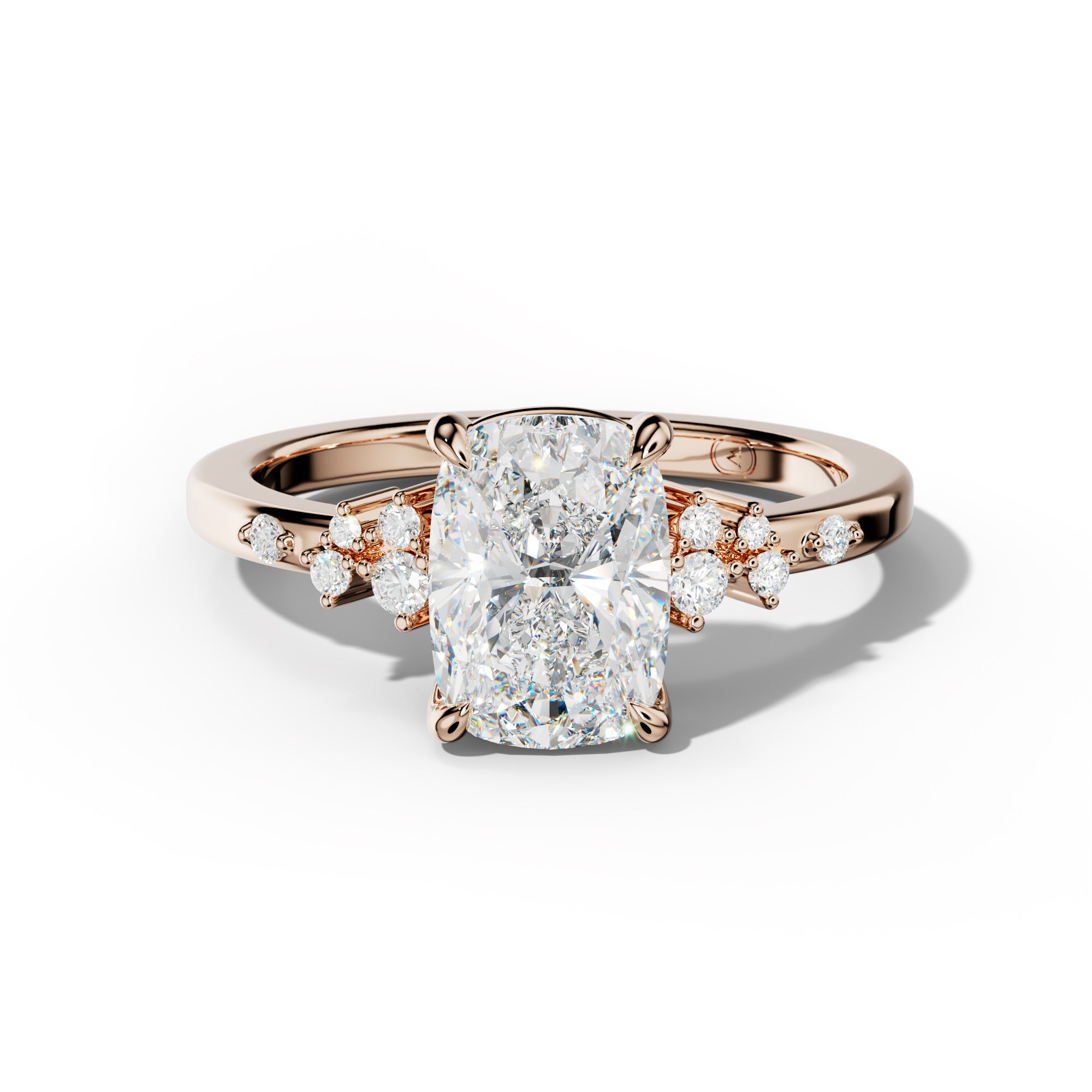 Elise Elongated Cushion Cut Engagement Ring